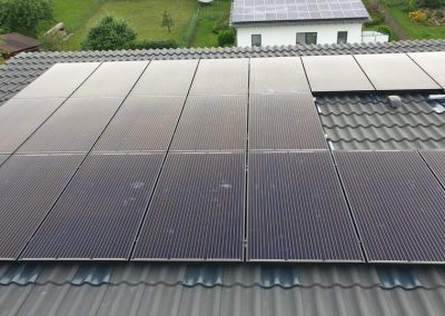 Photovoltaik Anlagen nach der Reinigung